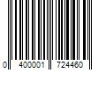 Barcode Image for UPC code 0400001724460