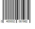 Barcode Image for UPC code 0400002081982