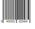 Barcode Image for UPC code 0400002222484