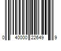 Barcode Image for UPC code 040000226499