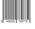 Barcode Image for UPC code 0400002780779