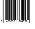 Barcode Image for UPC code 0400002864738