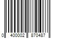 Barcode Image for UPC code 0400002870487