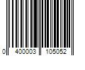 Barcode Image for UPC code 0400003105052