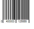 Barcode Image for UPC code 0400003125555