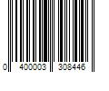 Barcode Image for UPC code 0400003308446