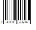 Barcode Image for UPC code 0400003496082