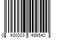 Barcode Image for UPC code 0400003499540