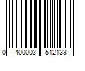 Barcode Image for UPC code 0400003512133