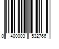 Barcode Image for UPC code 0400003532766