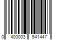 Barcode Image for UPC code 0400003541447