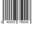 Barcode Image for UPC code 0400003759248