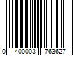 Barcode Image for UPC code 0400003763627