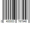 Barcode Image for UPC code 0400003767946