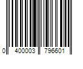 Barcode Image for UPC code 0400003796601