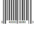 Barcode Image for UPC code 040000380603