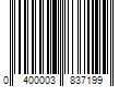 Barcode Image for UPC code 0400003837199