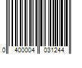 Barcode Image for UPC code 0400004031244