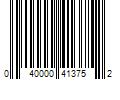 Barcode Image for UPC code 040000413752