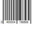 Barcode Image for UPC code 0400004198589