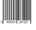 Barcode Image for UPC code 0400004261221