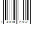 Barcode Image for UPC code 0400004283346