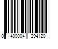 Barcode Image for UPC code 0400004294120