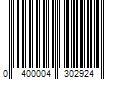 Barcode Image for UPC code 0400004302924