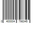 Barcode Image for UPC code 0400004798345