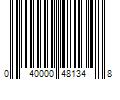 Barcode Image for UPC code 040000481348