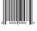 Barcode Image for UPC code 040000505334