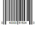 Barcode Image for UPC code 040000515340