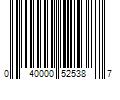 Barcode Image for UPC code 040000525387