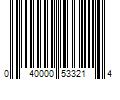 Barcode Image for UPC code 040000533214