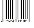 Barcode Image for UPC code 0400005534485