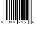 Barcode Image for UPC code 040000559856