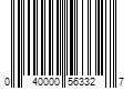 Barcode Image for UPC code 040000563327