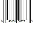 Barcode Image for UPC code 040000563723