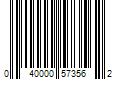 Barcode Image for UPC code 040000573562