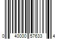 Barcode Image for UPC code 040000576334