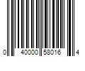 Barcode Image for UPC code 040000580164