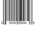 Barcode Image for UPC code 040000592846