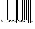 Barcode Image for UPC code 040000602040