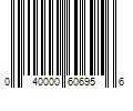 Barcode Image for UPC code 040000606956