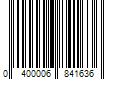 Barcode Image for UPC code 0400006841636