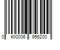 Barcode Image for UPC code 0400006956200