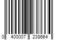 Barcode Image for UPC code 0400007238664