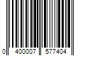 Barcode Image for UPC code 0400007577404