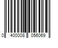 Barcode Image for UPC code 0400008056069