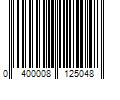 Barcode Image for UPC code 0400008125048